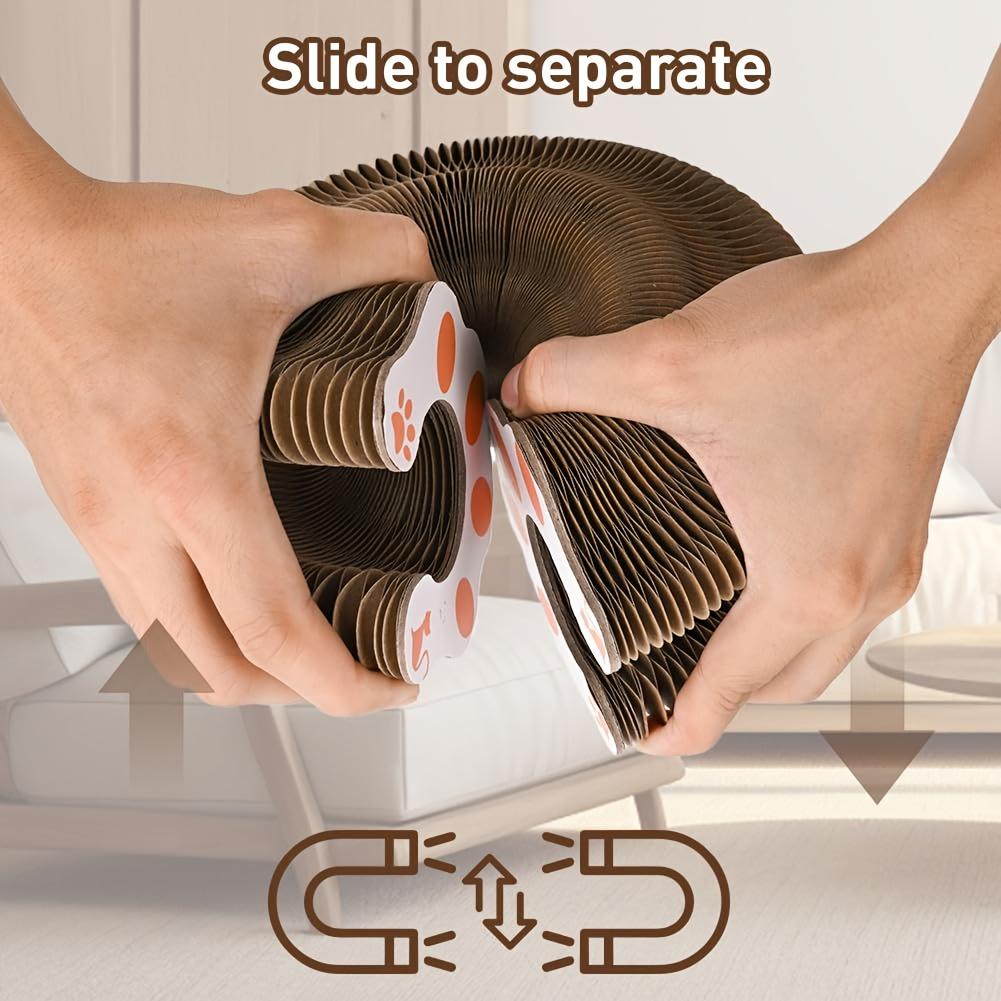 1/2pcs Magic Organ Cat Scratcher Board Cat Ball Adventure The Ultimate Interactive Mental Physical Exercise for Indoor Cats Toy, Without Battery