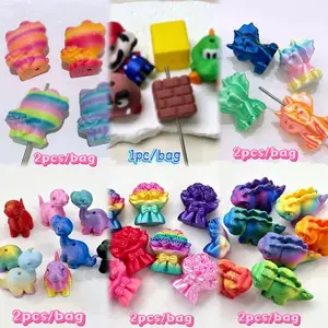 Sage--P44--Mix Styles 3D Printed Beads