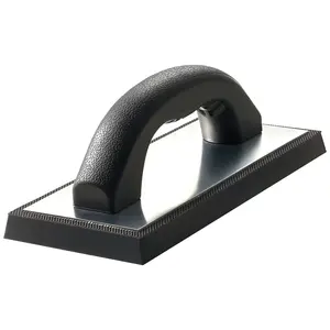 VEVOR Grout Float, Professional Rubber Tile Grout Tool with Anti-slip Handle Lightweight Aluminum Connector Backplate, Easy to Operate Cleaning for Smoothly Apply to Concrete, Plaster, Drywall