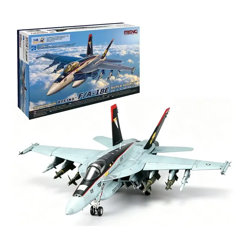 Special Sale! Meng Ls-012 1/48 Boeing F/a-18e Super Hornet Assembly Model Kit, Diy Collectible Model, Detailed Aircraft Hobbyist Gift, Precision Scale Modeling