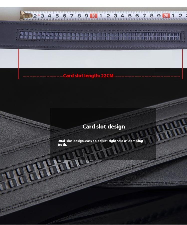 Belt Men's high-end leather automatic buckle head cowhide belt Men's business men's belt Casual classic belt Belt Men's high-end leather automatic buckle head cowhide belt Men's business men's belt Casual classic belt