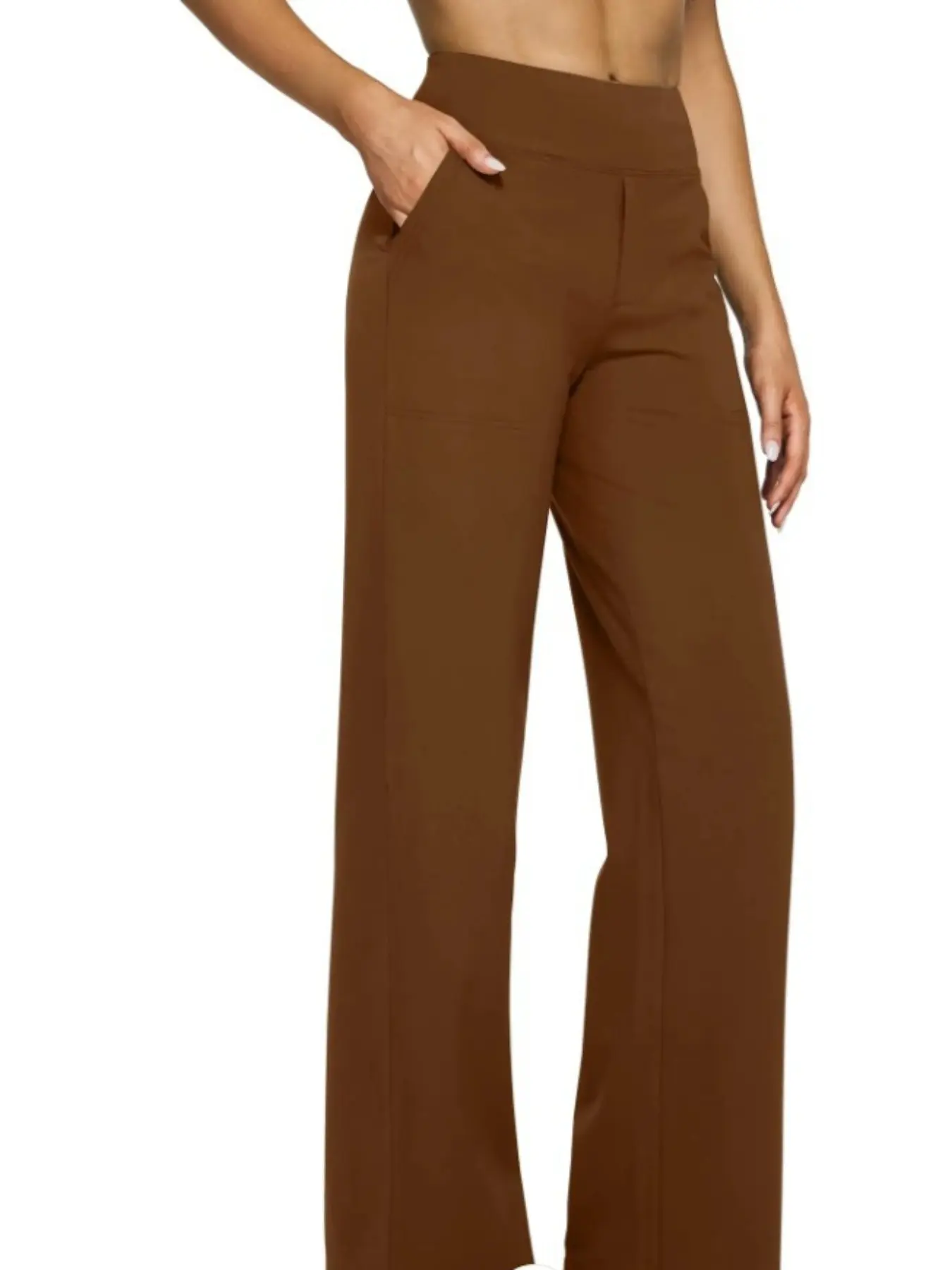 2026 Loose High-Waist Wide Leg Yoga Pants for Women, Knitted Athletic Sweatpants with Pockets, Comfortable Casual Sports Pants 2026 Loose High-Waist Wide Leg Yoga Pants for Women, Knitted Athletic Sweatpants with Pockets, Comfortable Casual Sports Pants
