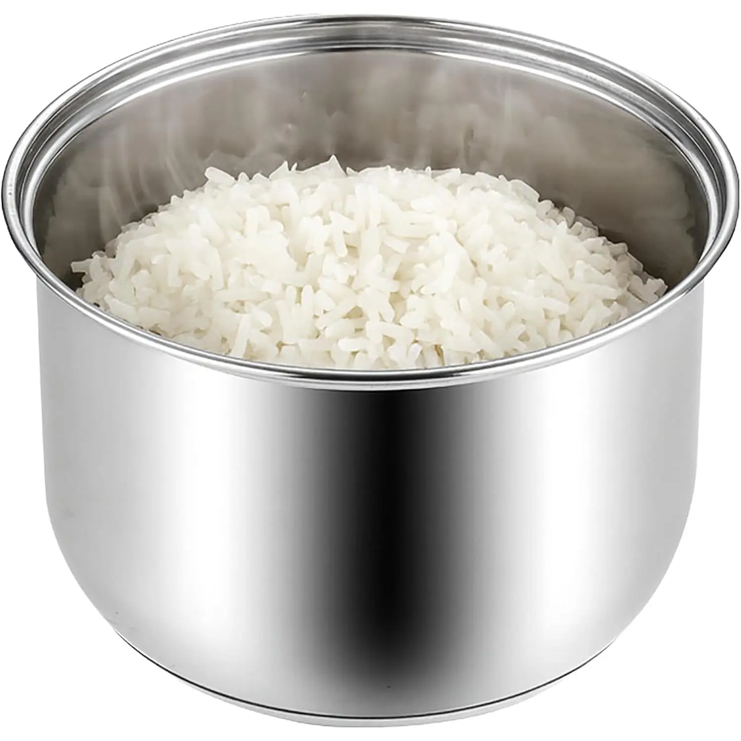 Zojirushi Stainless Steel Non-Stick Rice Cooker Replacement Pot - Kitchen Cooking Accessory, Compatible with ARC-150SB & ARC-5200SB, 1.6L/2L/3L/4L/5L, Even Heat, Durable, Smooth Surface, Dishwasher Safe for Fluffy Rice, Rice Cookers