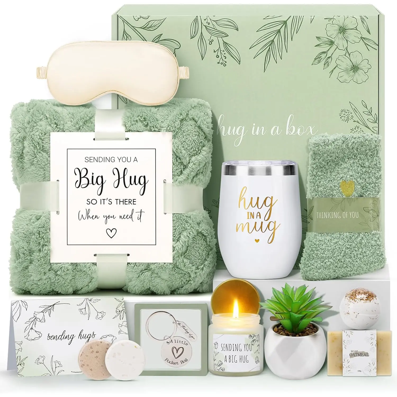 Sympathy  Baskets Sympathy Gifts for Loss of Loved  Hug in a Box for Women  Day Gifts Basket Condolence Basket Miscarriage Care Package for Women Thinking of You