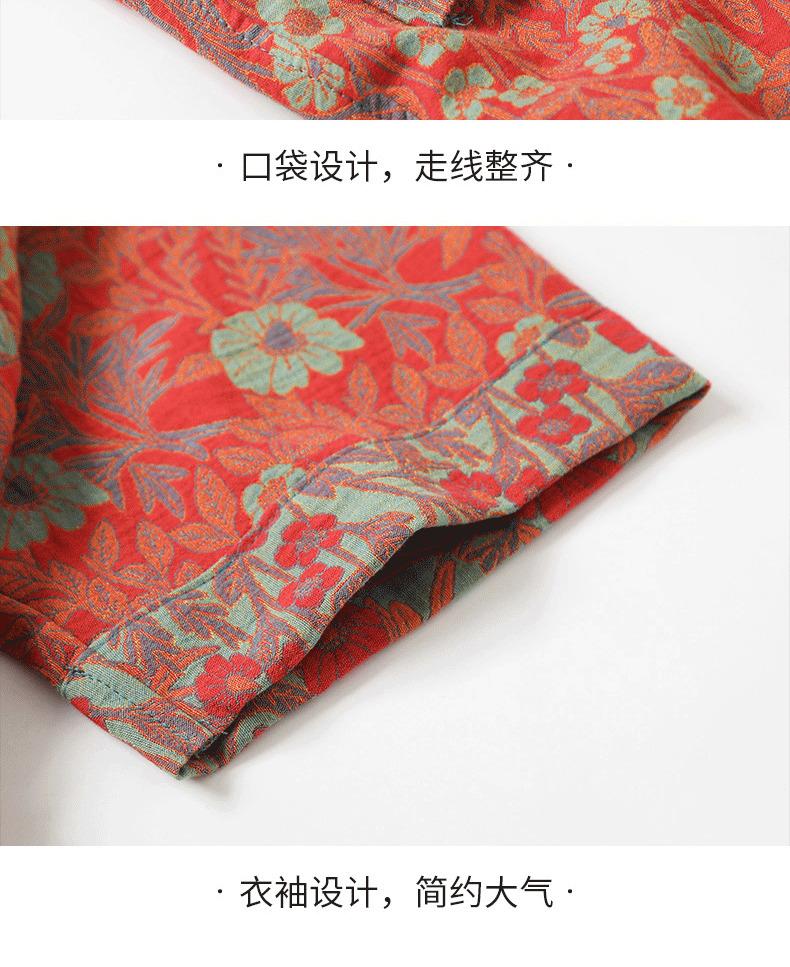 Pure cotton double-layer gauze bathrobe, Class A, spring/summer thin pajamas, home wear, couple's bathrobe, absorbent and quick-drying bathrobe