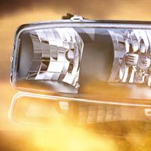 Nilight 1999 2000 2001 2002 2003 2004 2005 2006 GMC Sierra Yukon Headlight Assembly Black Case Amber Reflector Nilight 1999 2000 2001 2002 2003 2004 2005 2006 GMC Sierra Yukon Headlight Assembly Black Case Amber Reflector