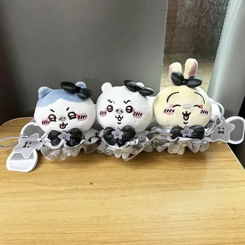 New yiji Dark Magic Girl Plush Doll Pendant Gift Cute Usagi Hachiware Pendant Plush Toy Doll Bag Pendant Child Gift