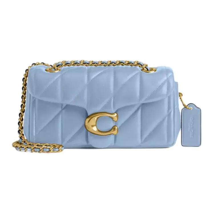 Coach PillowTabby 20 Satchel in Hyacinth Blue Napa Leather for Women