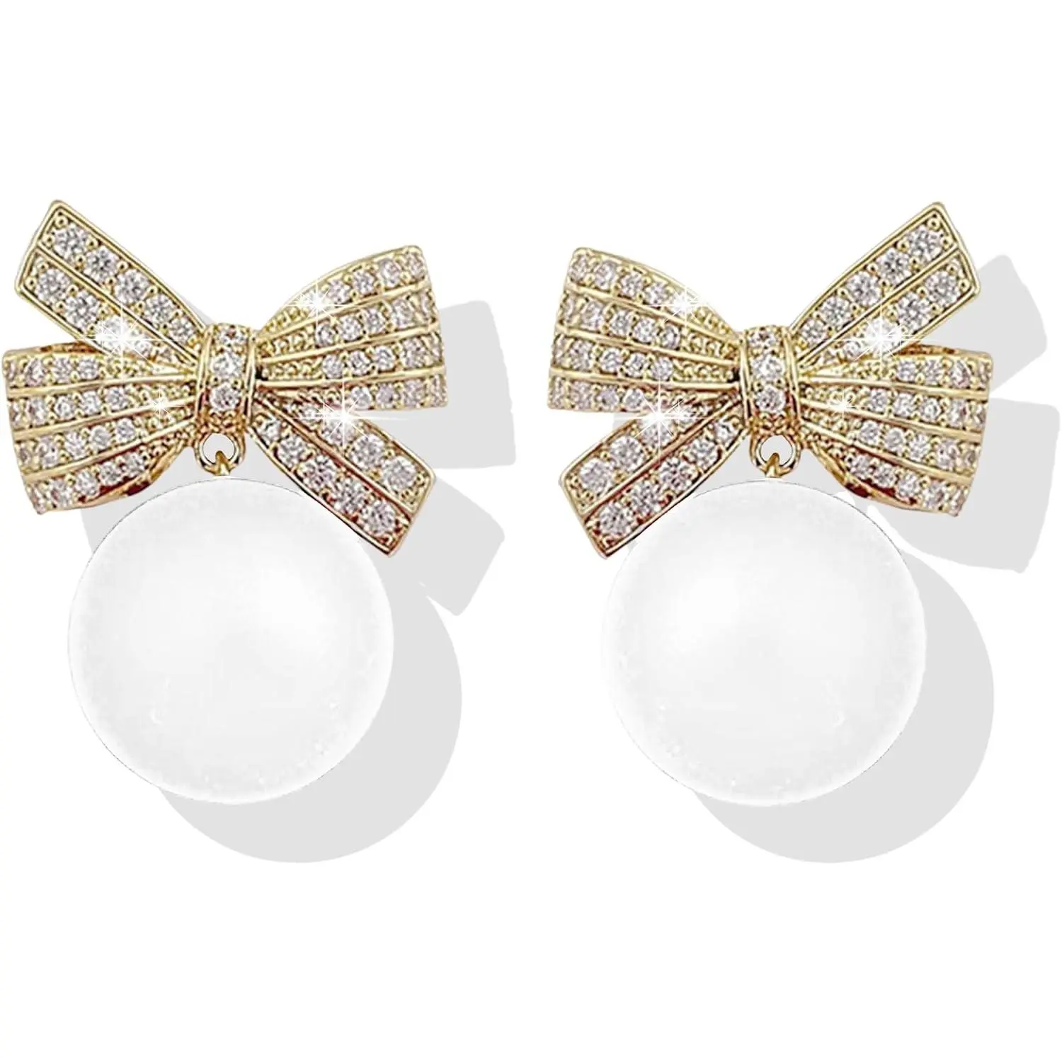 Bow Earrings for Women  Drop Earrings Christmas Holiday