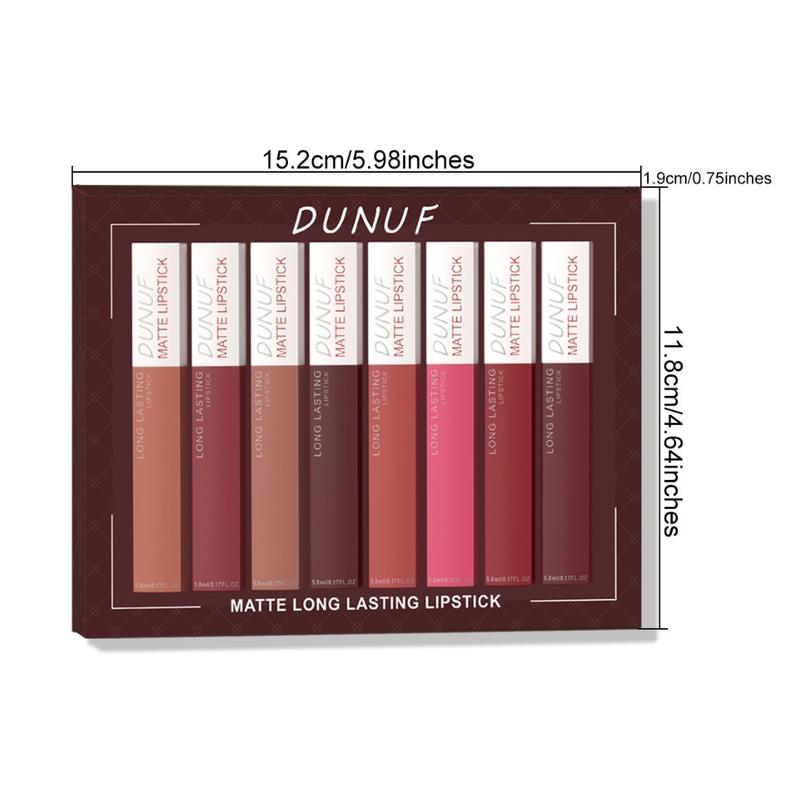 High-Value Matte Lip Gloss Set, Liquid Makeup Gift, Multi-Pack, Non-Flammable, Ca Prop 65 Compliant, Notified Via Scpn/cpnp