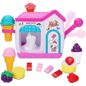 Bath Toys for Toddlers 3-5 Years, Ice Cream Foam Maker Bath Toys for Kids Ages 4-8, Bubble Pretend Cake Play Set Bathtub Toys Age 3 4 5 Year Old Girls Boys Valentines Easter Birthday Gifts Idea