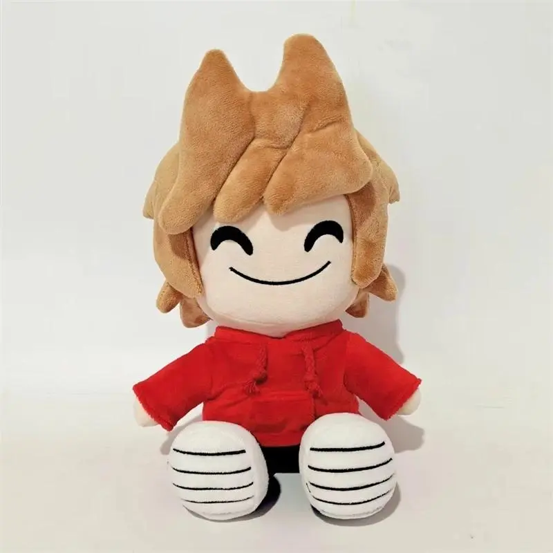 9 Inch Anime Eddsworld Tord Plush Toy Peripheral Stuffed Doll Collectible Gift For Kids Christmas Cartoon Plushie