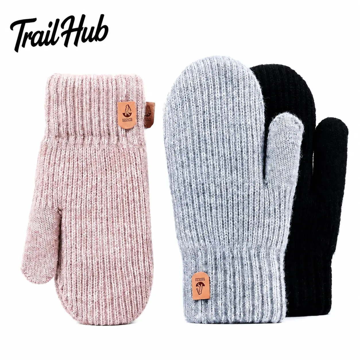 Premium fleece-lined winter mittens featuring ultra-soft plush interior, full-hand coverage, and ergonomic design for superior warmth during outdoor adventures, daily commuting in sub-zero temperatures, holiday market visits, snow play, and seasonal festi
