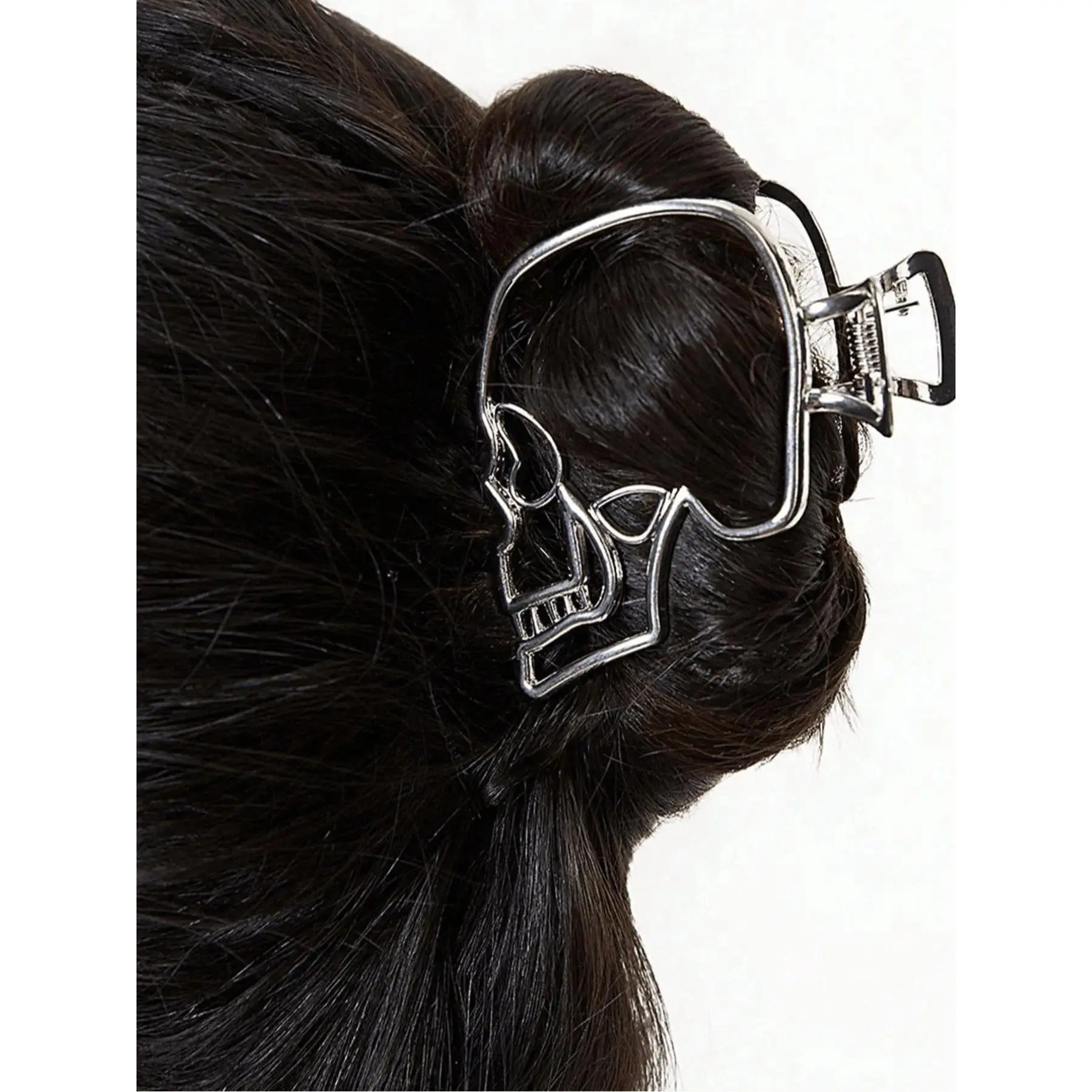 Skull Claw Clips, Hair claws, Y2K Style, Suitable For Women Festival, Christmas, New Year And Daily Wear, Hair Clips, Non-Slip Hair Accessories, For Secure Hairstyles And Decorations, Christmas Gift, New Year Gift, Festival Gift