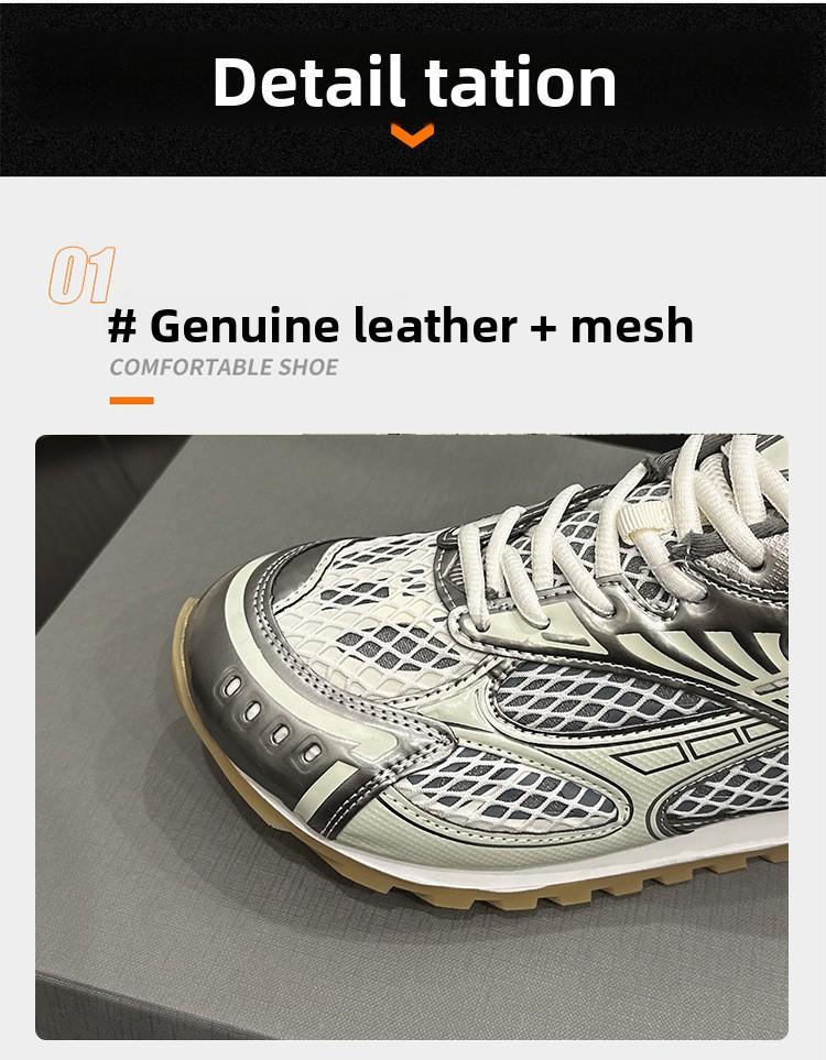 2026 New Model Women's Dad Shoes Breathable Sports Shoes Trendy Casual Versatile Anti-Slip Breathable