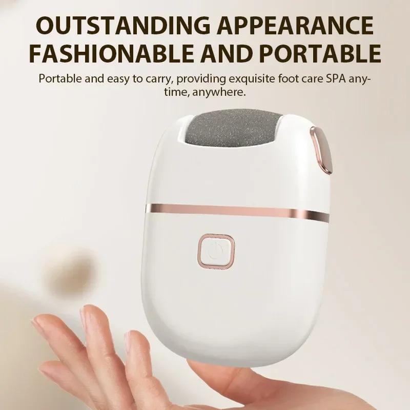 Rechargeable Electric Foot Grinder Dead Skin Remover Calluses Feet Scrubber Electric Foot File Dry Dead Cracked Foot Care Repair Christmas gift Christmas Supplies Rechargeable Electric Foot Grinder Dead Skin Remover Calluses Feet Scrubber Electric Foot File Dry Dead Cracked Foot Care Repair Christmas gift Christmas Supplies