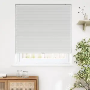 Cordless Cellular Shades, Blackout Privacy Honeycomb Shades for Home, Thermal Insulation Noise Reduction Blinds for Windows, 46'' W x 48'' H, White