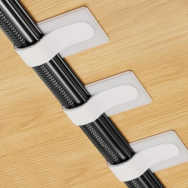 Self Adhesive Reusable Hook Loop Cable Tie Straps, 10/20/30pcs-Adjustable / Cord Organizer Bands for Desk Home Office Cables Management Self Adhesive Reusable Hook Loop Cable Tie Straps, 10/20/30pcs-Adjustable / Cord Organizer Bands for Desk Home Office Cables Management