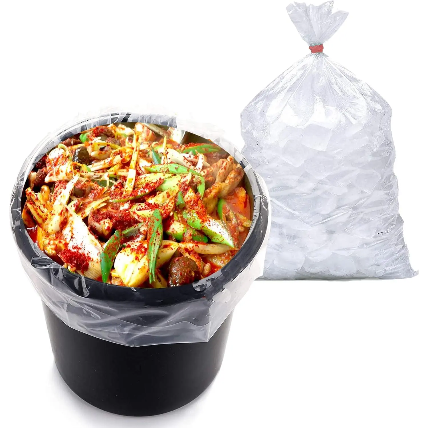 5 Gallon  Grade Bucket Liner Turkey Brine Bags for Marinating and Brining, Extra Heavy Duty Leak Proof Multifunctional Storage Bags, 10 count