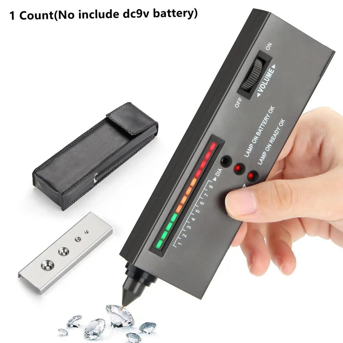 Diamond Tester, Diamond Testing Pen, Thermal Conductivity Tester, Jade & Gemstone Hardness Testing Tool, Hand Measuring Tool