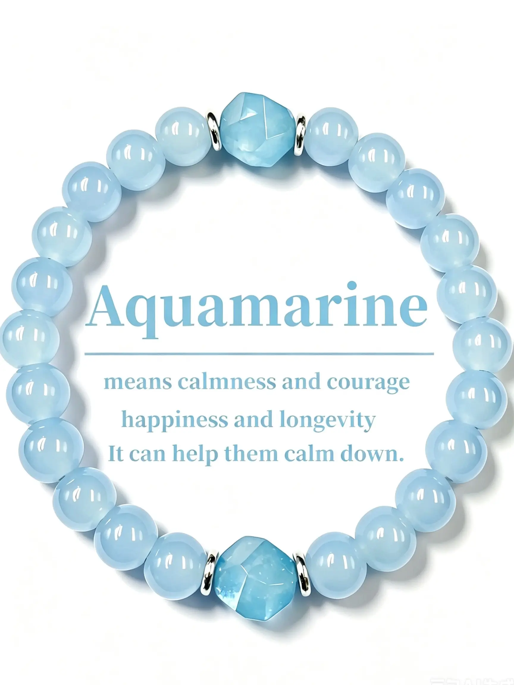 Trendy Adjustable Seafoam Bead Bracelet, Original Design Summer Ocean Style, Unique Shape Handmade Jewelry for Women