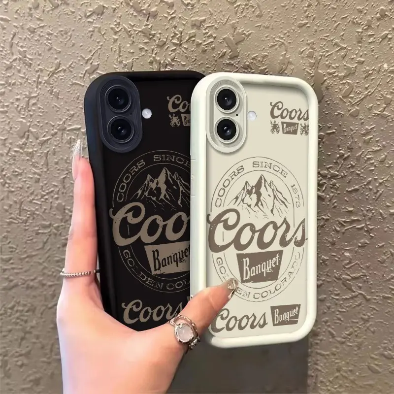 ROOJTNJIB Soft Silicone Layered Cover for iPhone 16, 16 Plus, 17 Series - Durable Shockproof TPU Casing, Vintage Mountain Banquet Beer & Celestial Eye Prints, Button-Protective Smartphone Accessory