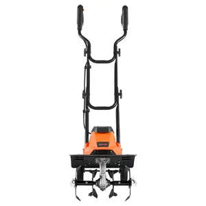 VEVOR Corded Electric Tiller, 14 Inch Tilling Width Garden Rototiller, 10-Amp Motor Heavy-Duty Tilling Machine, Cultivator with Steel Tines and Foldable Handle, for Lawn, Yard, and Gardening Care