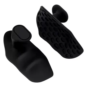Non-Slip Fitness Gloves, Rubber Silicone Gym Gloves, Hand Protection for Weightlifting, Unisex, Anti-Chafing, Durable Grip