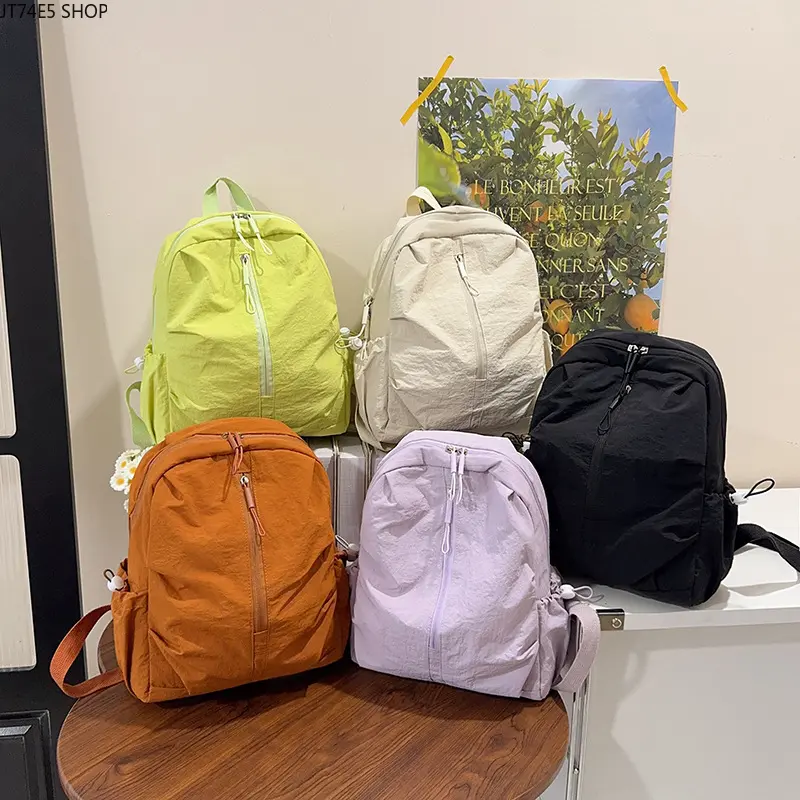 Women’s Casual Simple Small Backpack, Lightweight Trendy Daypack, Stylish Rucksack for College Classes, Travel & Daily Outings
