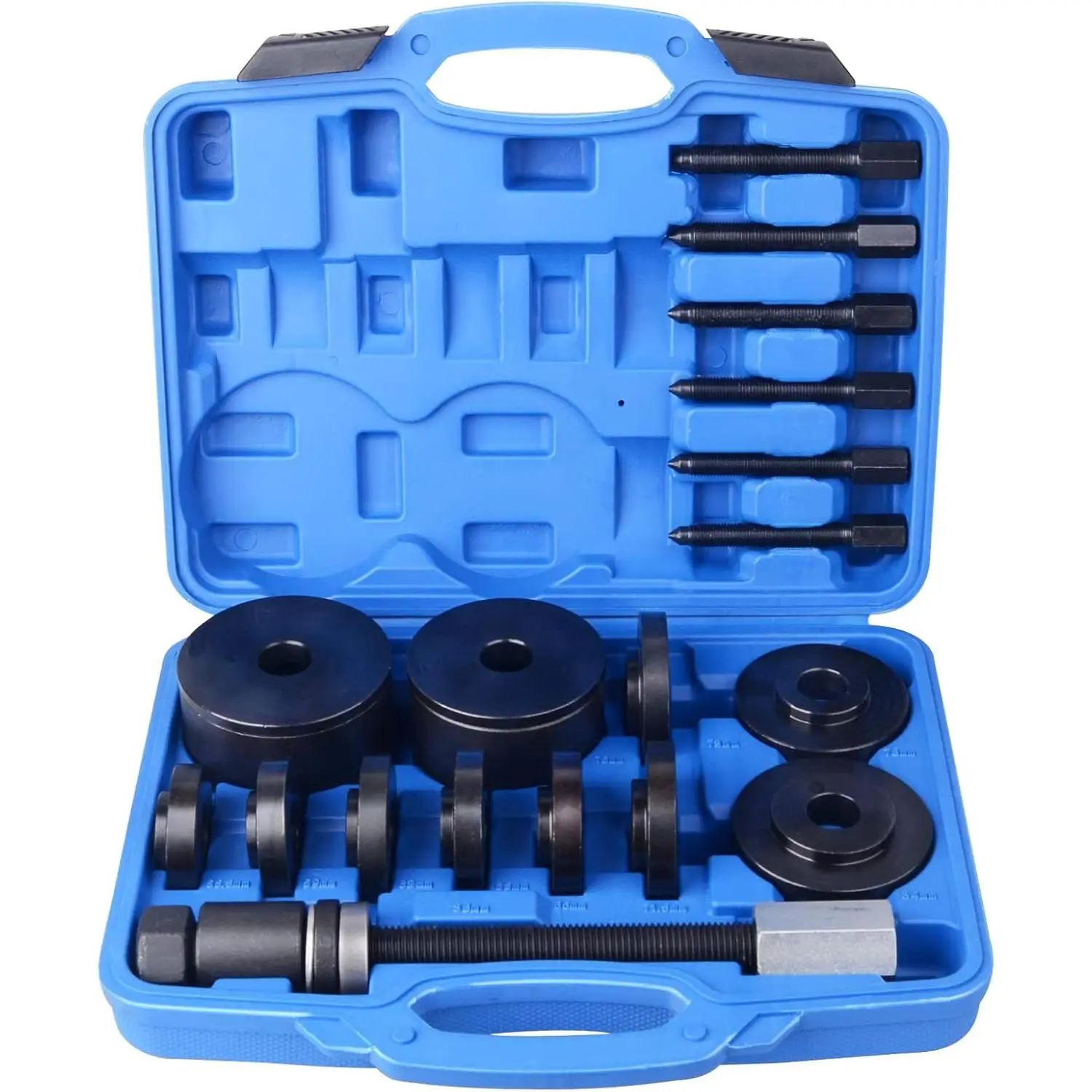 19pcs Front Wheel Drive Bearing Removal Installation Service Tool Kit Bearing Install Master Set Wheel Bearing Removal Kit