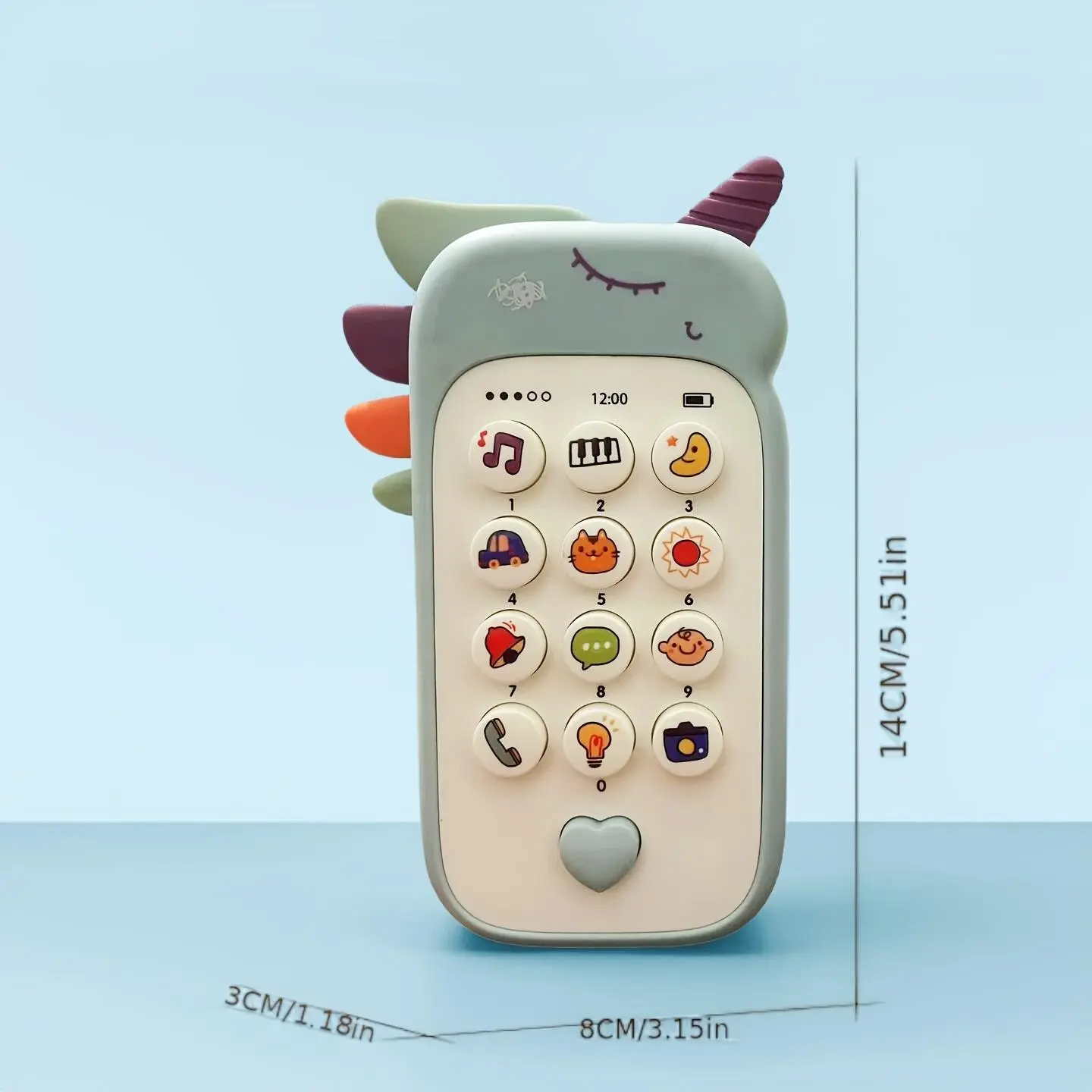 Cute Pony-Shaped Musical Phone Toy - Suitable for 25 Occasions with Music, Lights, And Story Modes - an Ideal Gift Choice for Interactive Fun for Teens
