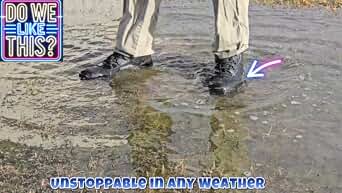 FREE SOLDIER Men's Waterproof Hiking Boots Tactical Work Boots Outdoor Lightweight Military Boots