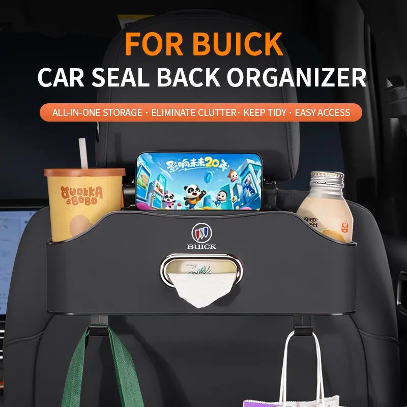 Suitable for Buick LaCrosse, Envision, Envision Plus, Envision S, Encore, Encore GX, Angyang, Enclave, Electra E5, Electra L7, GL8, Shiji – multifunctional car seat storage, universal car storage organizer, vehicle storage accessories
