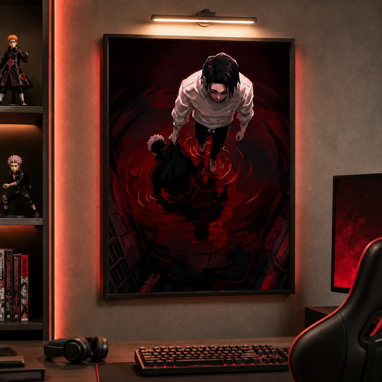 Hot Anime Jujutsu Canvas Wall Art Unframed Dark Aesthetic Manga Poster Edgy Room Decor for Boys Bedroom Dorm jjk manga artwork minimalist Anime Poster Wall Art Print Modern Dark King Anime Posters Set anime wall art
