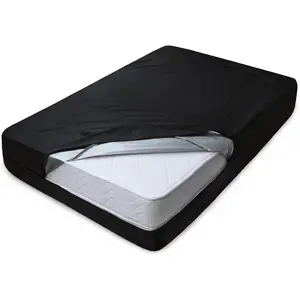 Mattress Bags for Moving and Storage Twin Size, Waterproof Mattress Protector Mattress Cover with Heavy Duty Handles, Strong Zipper, Reusable Thick Moving Supplies & Moving Bags, Black