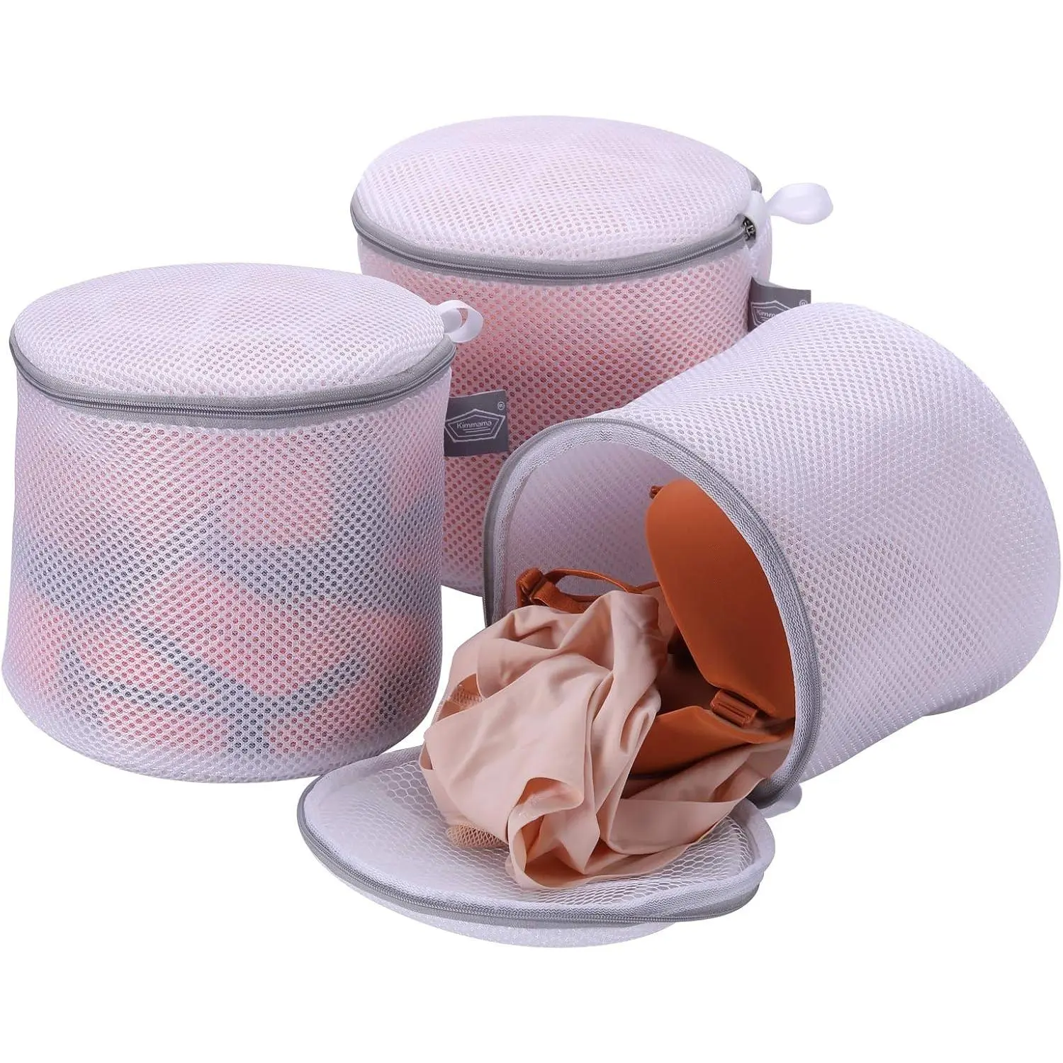 Bra Washing Bag for Laundry, Lingerie Bag for Washing Delicates, 7"| Bra Laundry bag for Washing Machine, for Underwear, Intimates, Keep Shape, Prevent Tangling, Protect Underwire, 3Pack, Medium
