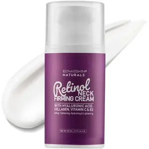 Retinol Neck & Face Firming Cream, Advanced Tightening Lifting Cream with Hyaluronic Acid, Collagen & Vitamin, Reduces Wrinkles Firms Sagging Skin for Face, Neck, Décolleté, 2.7 Oz