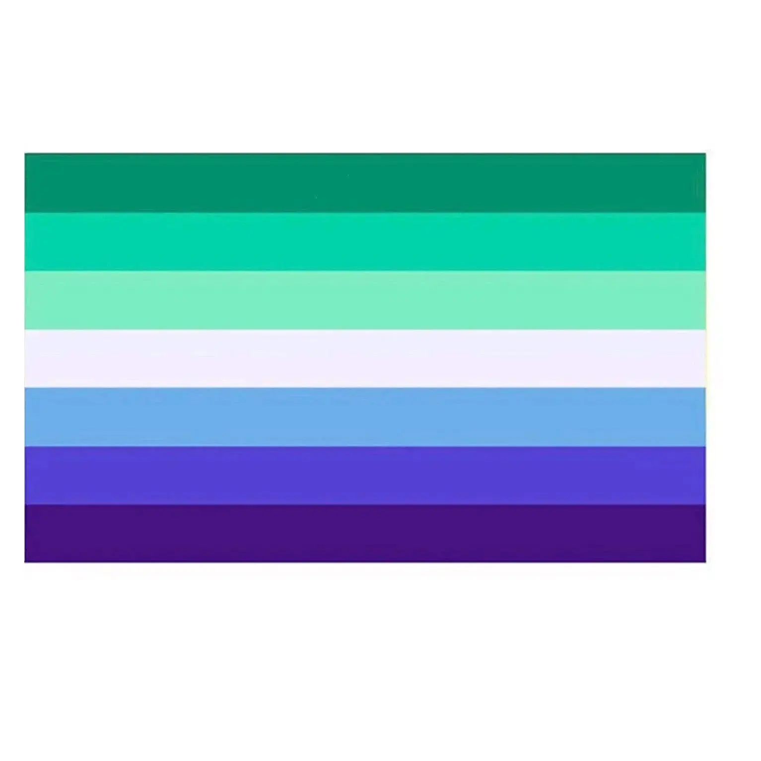 MLM Pride Flag 5ftx3ft men loving men Premium Quality indoor/Outdoor use LGBT Gay