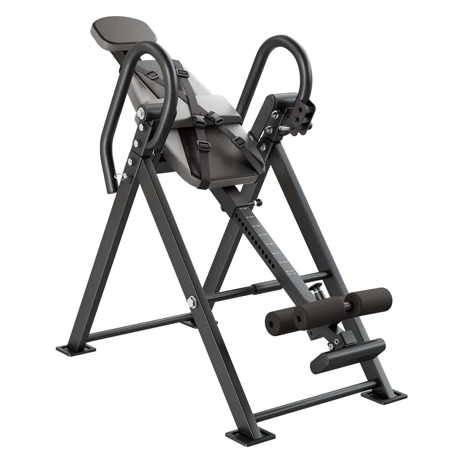 Inversion Table, 300 lbs Capacity Heavy Duty Back Inverter Stretcher, Inverted Table with Stable Structure, Dual-Roller Locking, Decompression Tables for Shoulders, Neck, Back, Knees