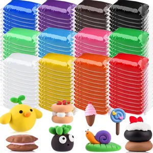 72 Pcs 38oz Air Dry Clay Bulk Modeling Magic Ultra Lightweight Foam Modeling Clay for Kids Adults DIY Gifts Party Arts Crafts and School Project Supplies(Classic Color)fidget toys
