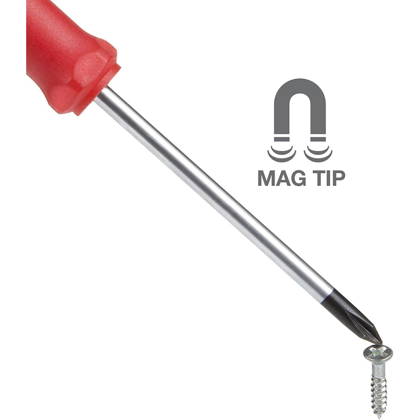 9- Precision  Set | Phillips #0, #00, #000 | Flat 1.5mm, 2.0mm, 2.5mm | Torx T5, T6, T7 | Durable Chrome Vanadium Steel Shaft,  Tip,  Grip, and Swivel End Cap