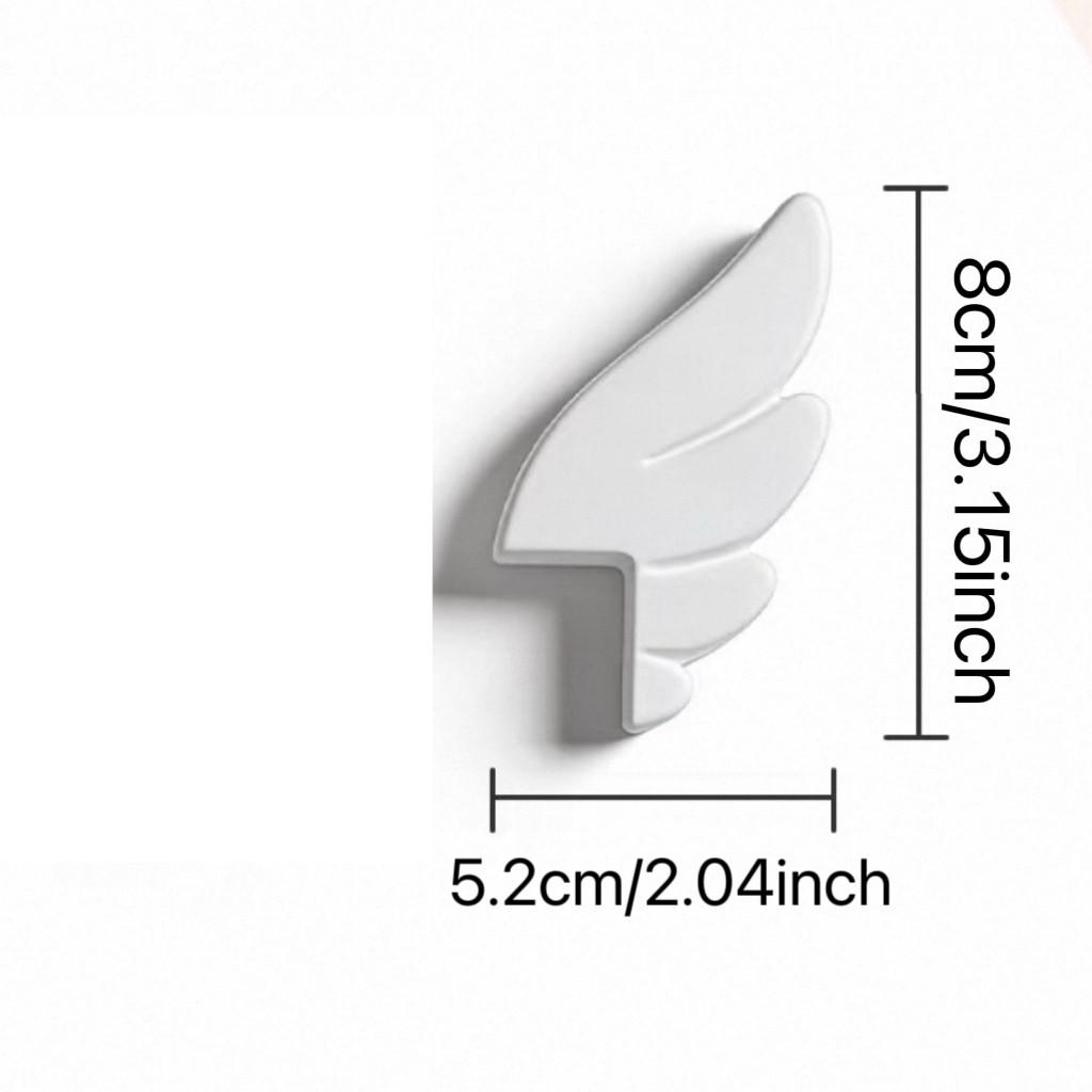 Cute Plastic Angel Wings Decoration - Aesthetic Decor, Home Office Decor, Indoor Desk Ornament, Monitor Display Accent, Car Display Accessory, Festive & Party Gift