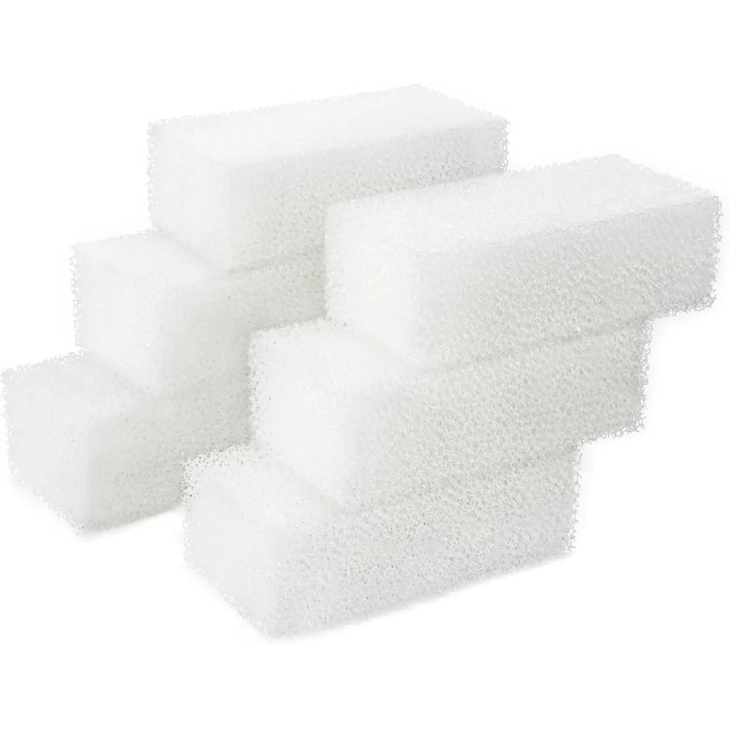 6-Pack Replacement Filter Sponge Pads, Aquarium Foam Insert Compatible with AquaClear 50, Fish Tank Filter MediaGift