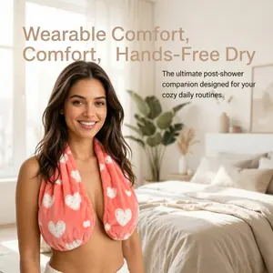 Adjustable Bath Towel Bra Set for Women, Quick-Dry Body Towel for Shower, Spa, and Self-Care, New 2026 Design