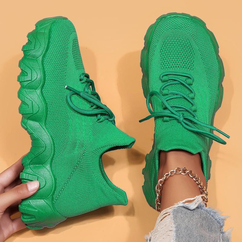 (New)Women's Fashionable Lace Up  Low Top Sneakers, Casual Comfortable Sports Running Shoes, Nurse shoes are suitable for health workers   Sneakers for Daily Wear, Trending Sneakers comfortable sport Trainer Closed Runner Training Athletic(Gift)11