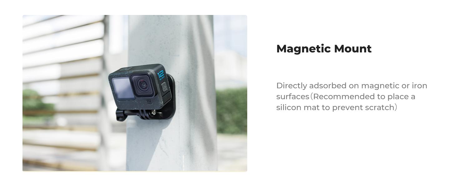 K&F CONCEPT Magnetic Action Camera Chest Mount for GoPro Hero 13/12/11/10/9 Black, DJI Osmo Action 5 Pro/4/3/2 and More Action Camera, POV Neck Mount with Adjustable Neck Strap Lanyards K&F CONCEPT Magnetic Action Camera Chest Mount for GoPro Hero 13/12/11/10/9 Black, DJI Osmo Action 5 Pro/4/3/2 and More Action Camera, POV Neck Mount with Adjustable Neck Strap Lanyards