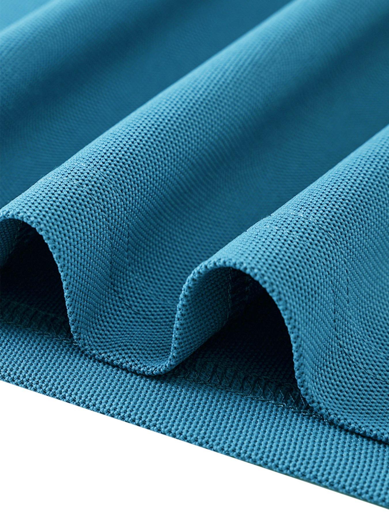 Men's Regular Fit Letter Print Contrast Trim Polo Shirt Skull Rabbit, Casual Short Sleeve Half Zip Top for Summer, Fashion Men's Clothes for Daily Wear, Tropical