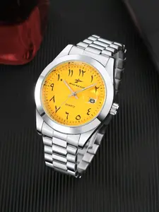 RICECGO Men's Business Watch: Quartz Watch Featuring a comfortable strap and a date window, this watch is the perfect choice for daily commuting or as a gift—a stylish accessory for men.