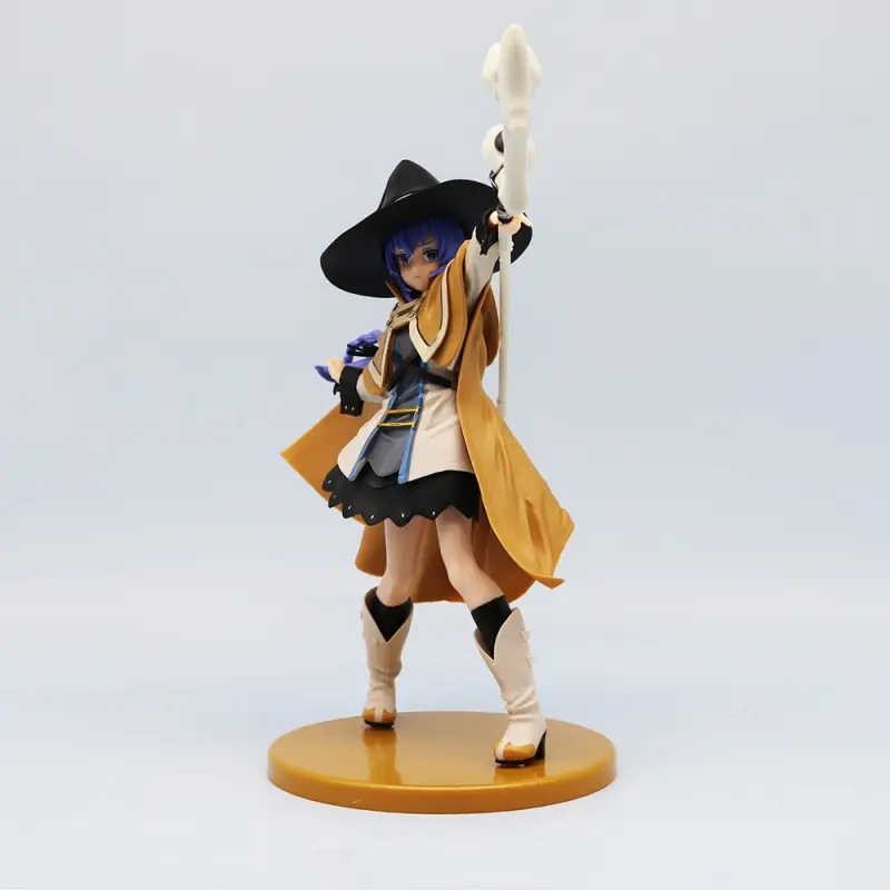 Anime Girl Figure Design Ornament, 1 Count Anime Peripheral Two-dimensional Sorcerer Beautiful Girl Scenery Decoration, Home Decor for Living Room Bedroom