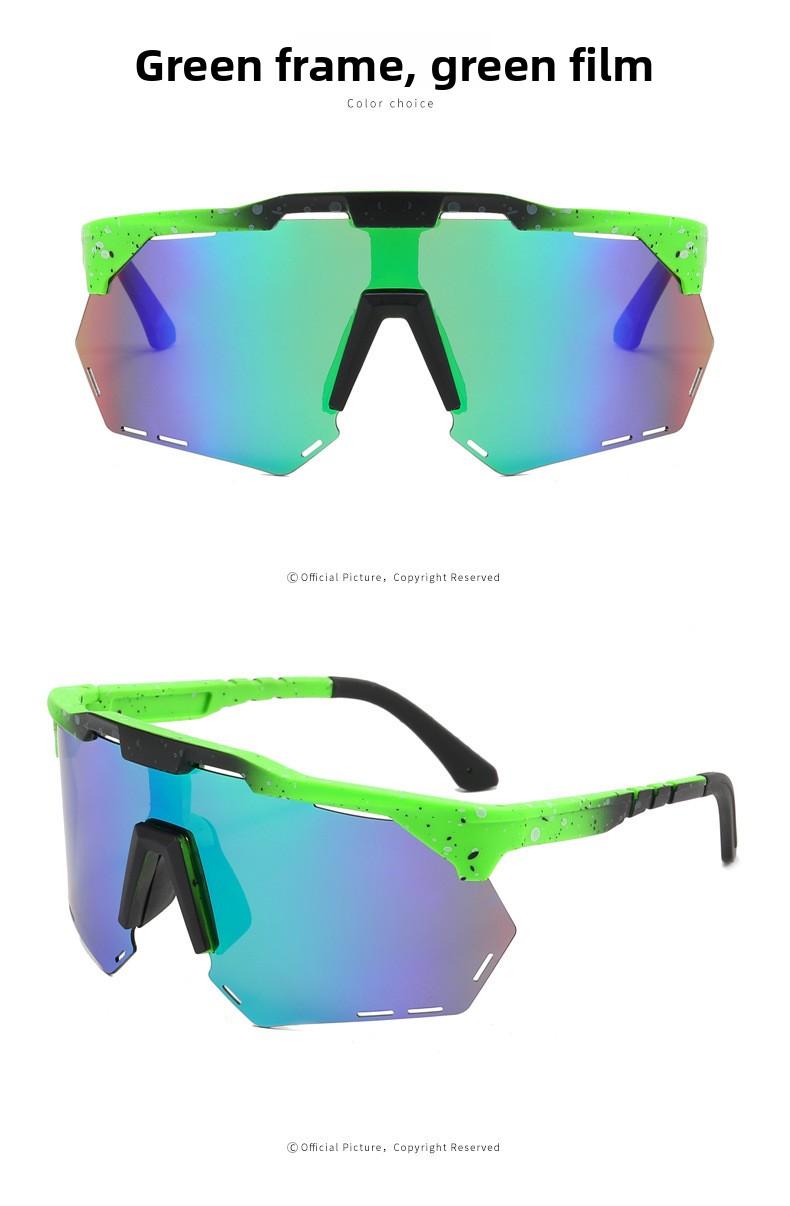 2026 New Polarized Sunglasses for Women, Sun Protection Sunglasses for Men, Colorful Sports Windproof Cycling Glasses Wholesale